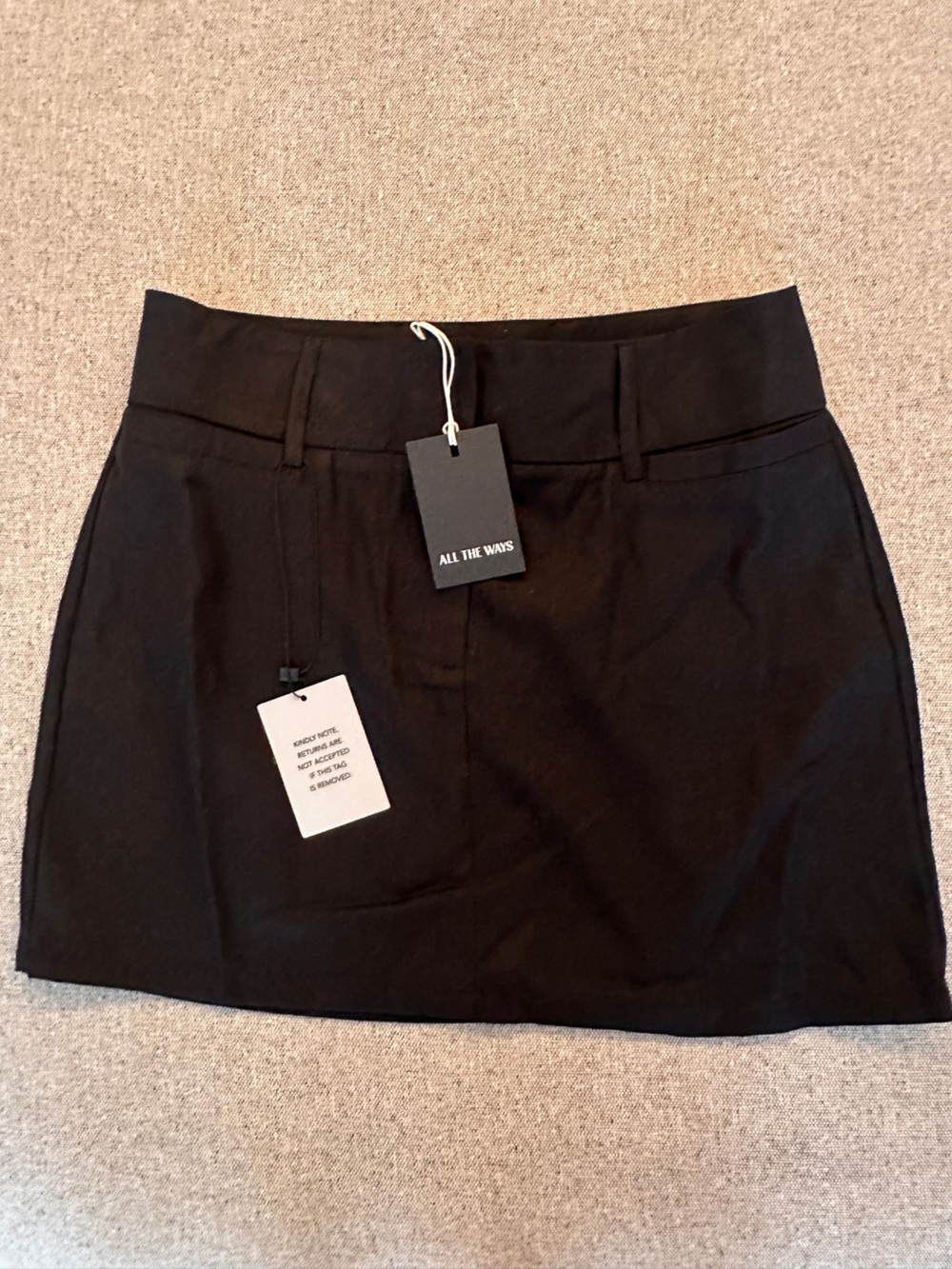Black Women's suit style Mini Skirt: All The Ways